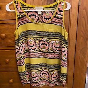 LOFT brand tank. Bold pattern size small